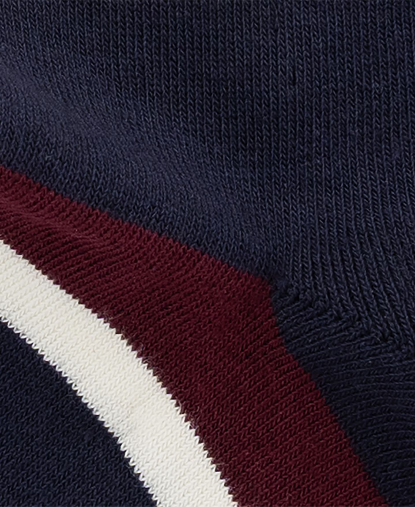 Женские носки Polo Ralph Lauren Polo Bear с резинкой в рубчик, 3 пары, цвет: Тёмно-синий — фото 4