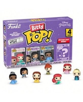Bitty Pop Disney Princess Ariel Blind Box 4-Pack Action Figure, Ages 3+