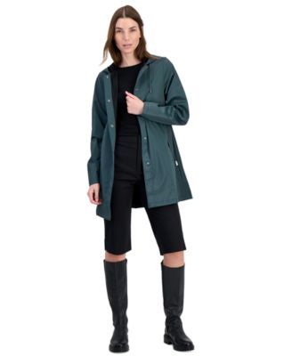 Women's Hooded A-Line Rain Jacket