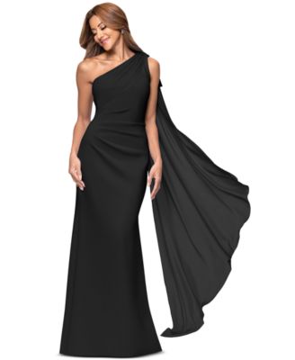 Women's One-Shoulder Ball Gown Dress
