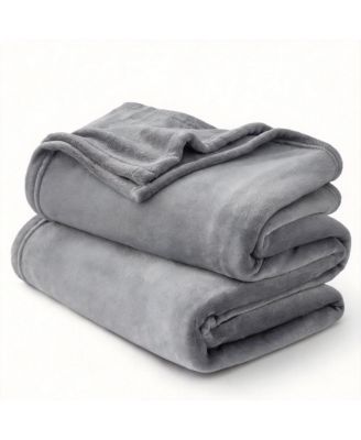 Outdoor Camping Fleece Blankets King Size Bed Blanket Soft Lightweight Plush Cozy