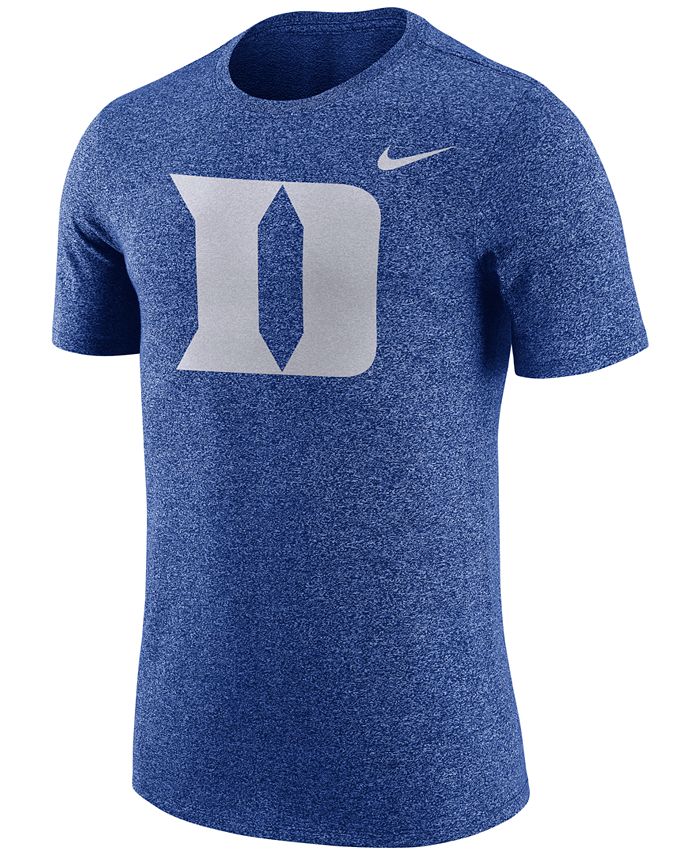 Nike Men's Duke Blue Devils Marled Logo T-Shirt - Macy's
