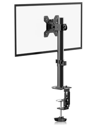 Fully Adjustable Single Monitor Arm Stand Fits 13-32" Monitors, VESA Compatible