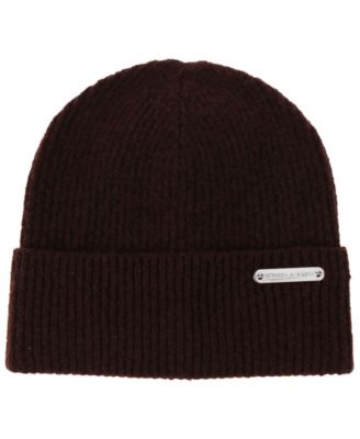 Rib Knit Fold-Over Cuff Stretch Fit Beanie
