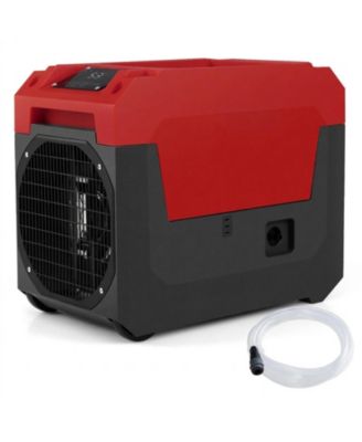 140 Pint Commercial Dehumidifier with Pump and 16.5 Ft Drain Hose for 1800 Sq Ft