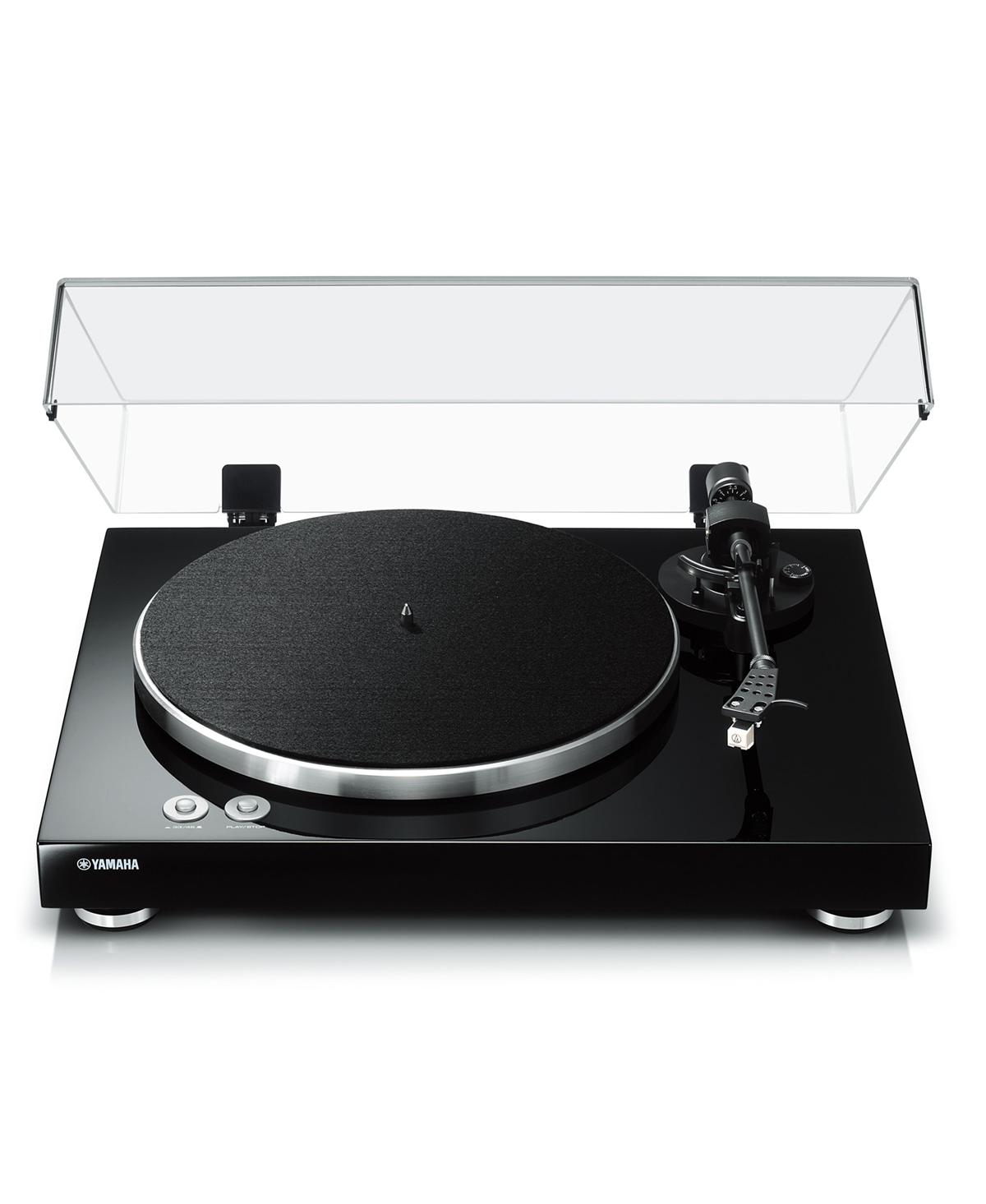 Yamaha Tt-S303 Hi-Fi Belt-Drive Built-in Phono Preamp Turntable - Piano black