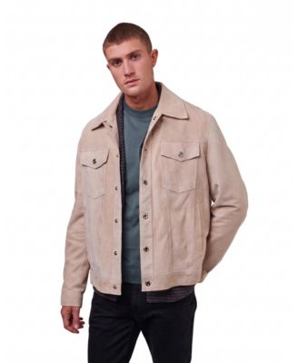 Men's Enzo Suede Shirt Jacket