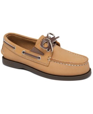 Big Boys' Authentic Original Leather Round Toe Loafers