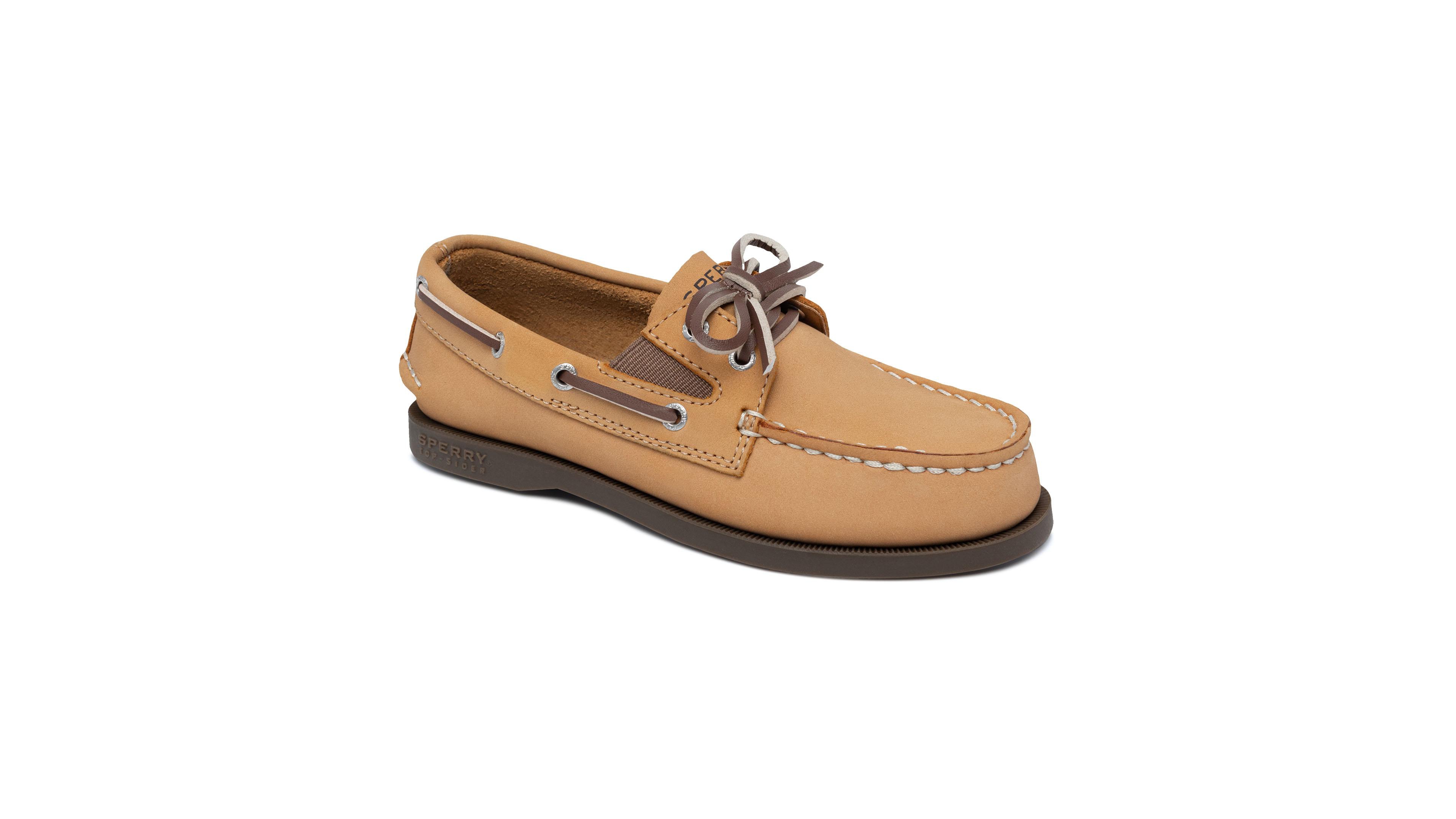 Sperry Big Boys' Authentic Original Leather Round Toe Loafers