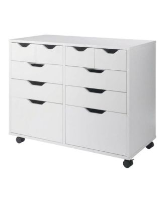 Composite Wood Storage Cabinet with Doors for Kitchen and Office