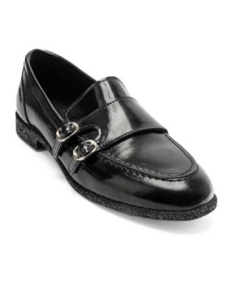 Forever and Always Shoes Women's Daly Leather Buckle Loafer