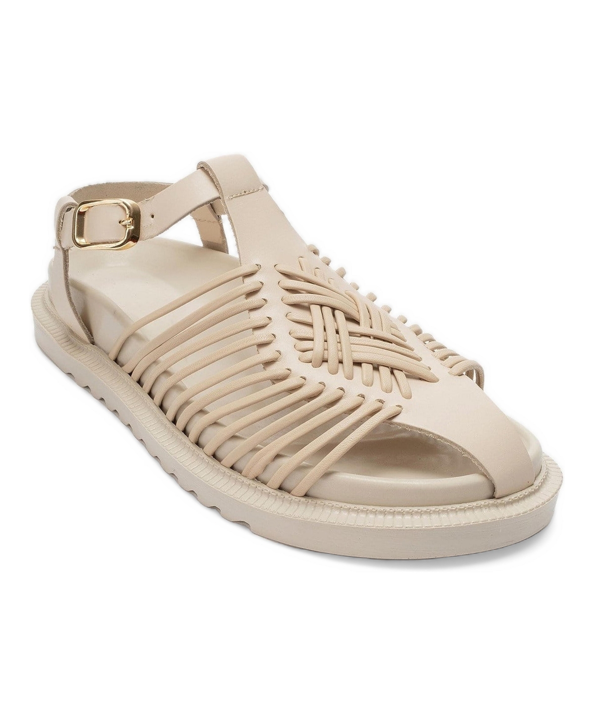 Forever & Always Shoes Women's Thames Leather Sandal