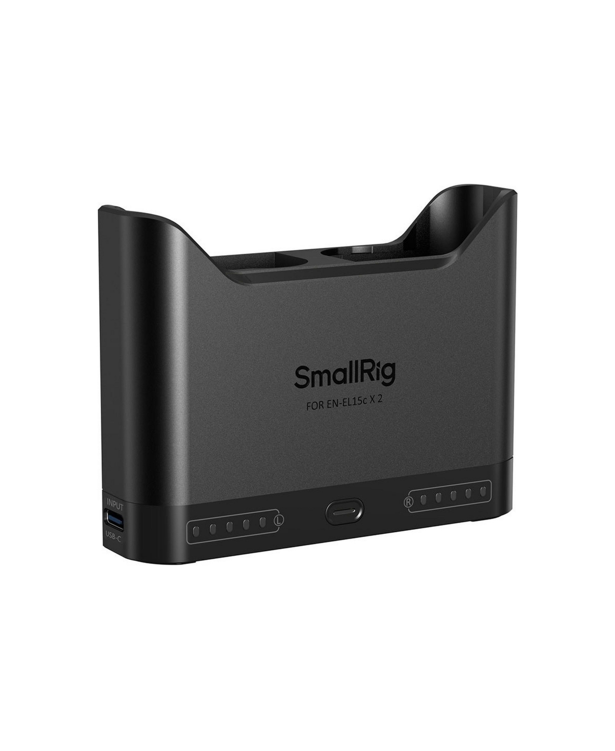 SmallRig 5491 Dual-Slot Usb-c Battery Charger for Nikon En-EL15c - Black