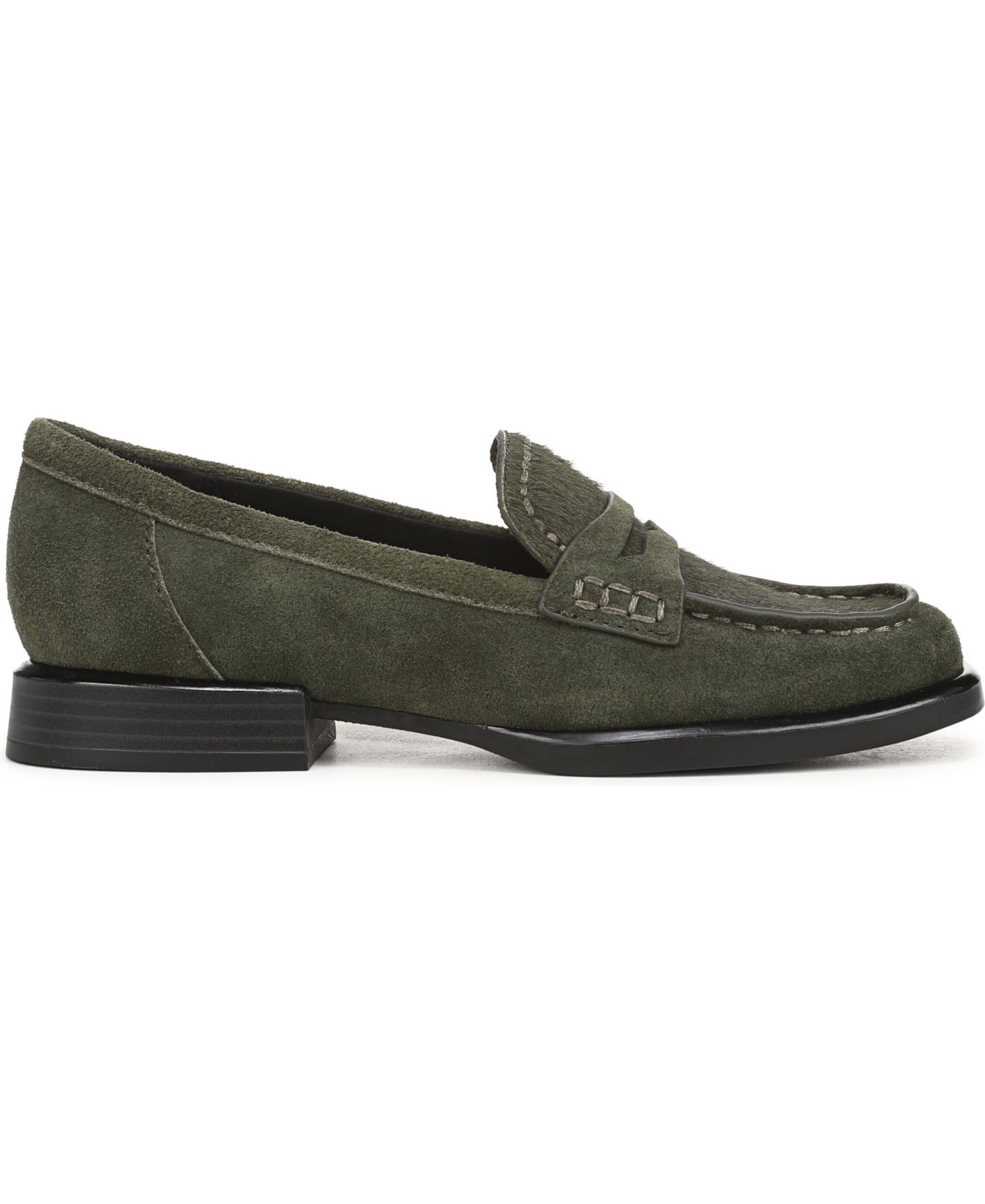 Женские туфли 27 EDIT Naturalizer Haven Suede Penny, цвет: Глиняный зелёный замшевый — фото 2