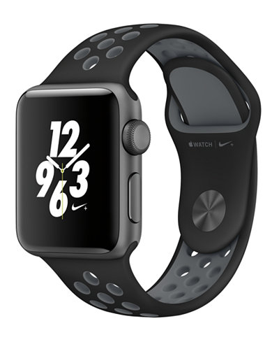 Apple Watch Nike+ 38mm Space Gray Aluminum Case with Black/Cool Gray Nike Sport Band