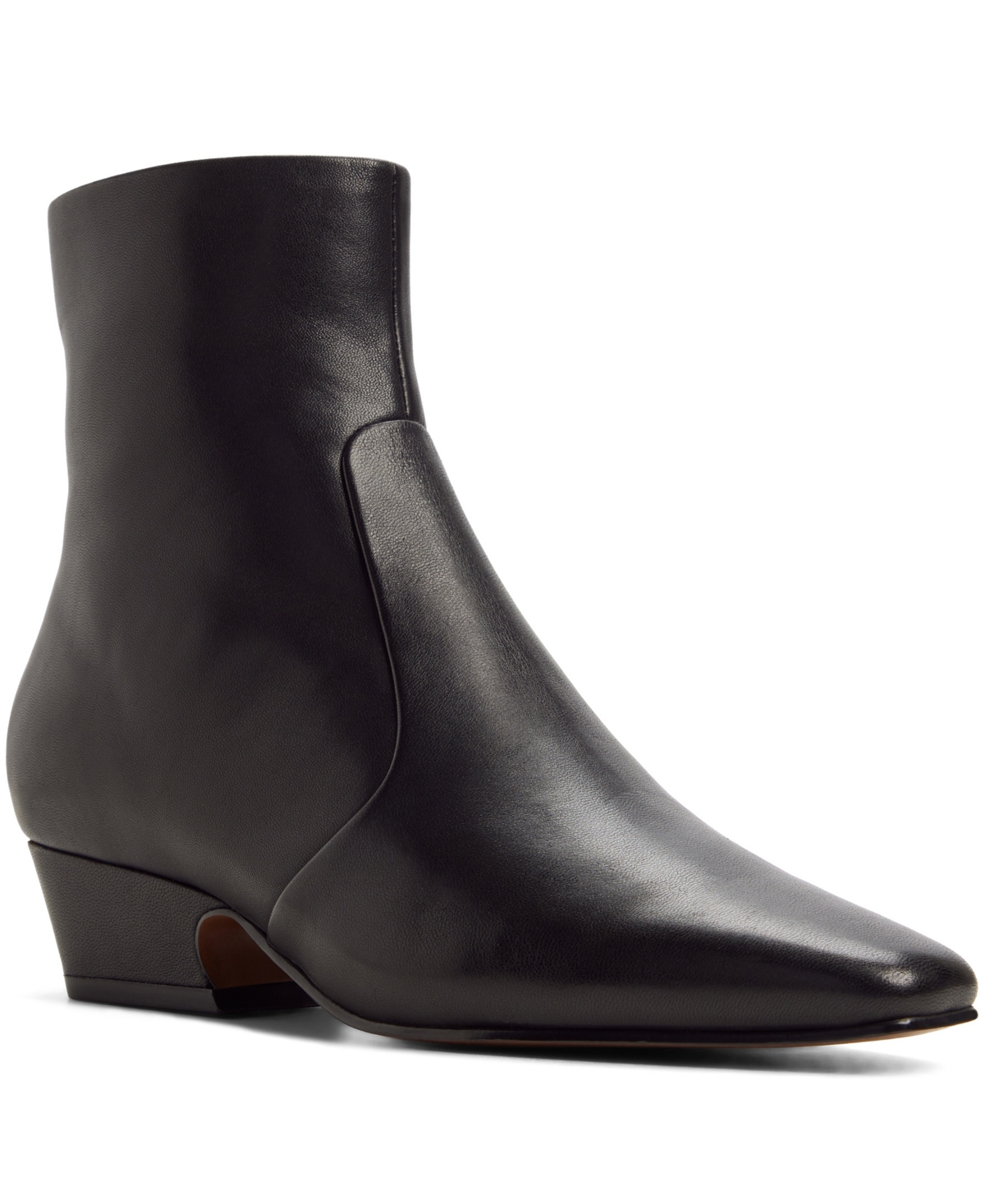 Aldo Women's Frannie Western Pointed-Toe Ankle Suede Boots