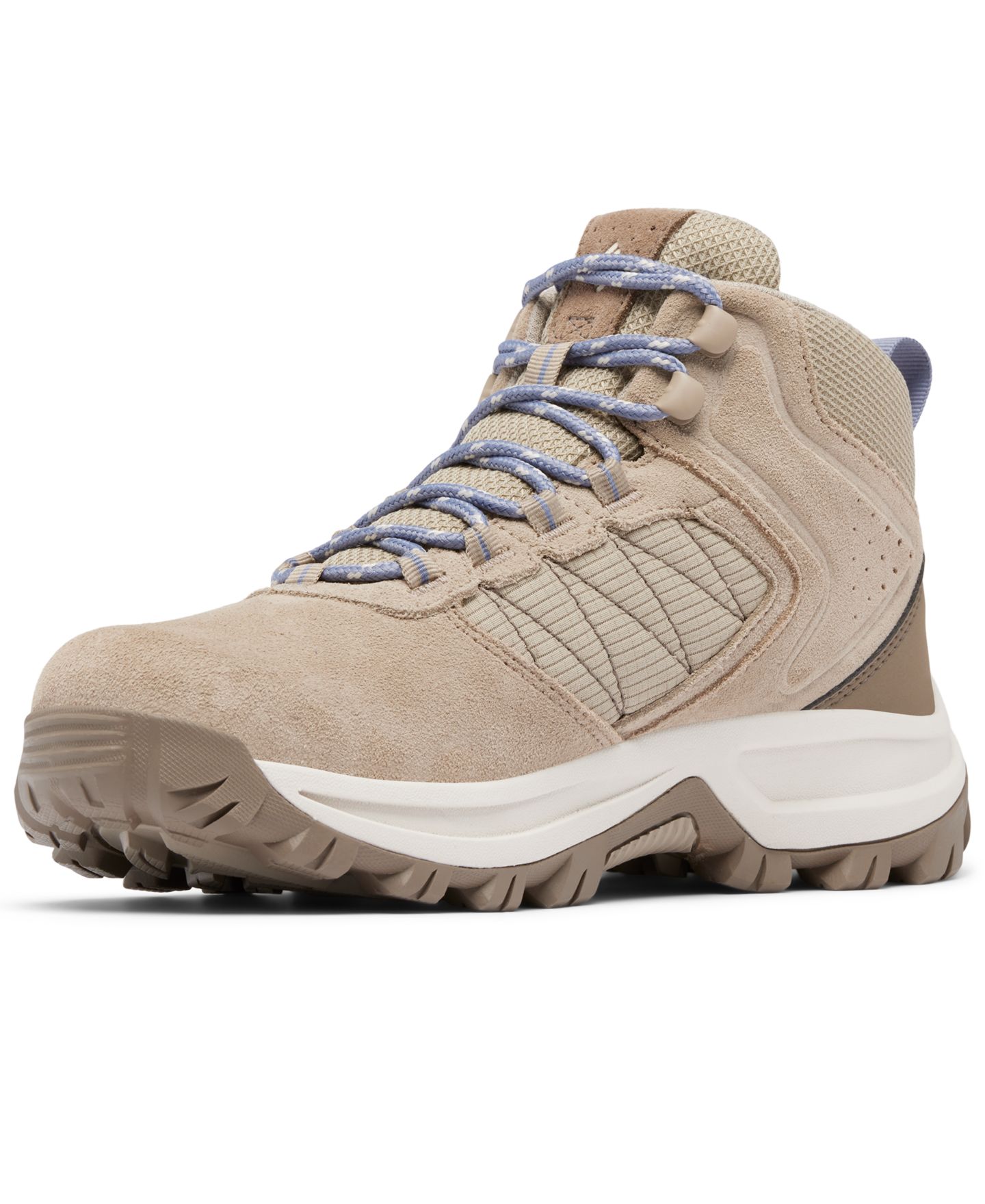 Женские ботинки Columbia Transverse™ Suede Waterproof Hiking, цвет: Холщовый рыжевато-коричневый — фото 8