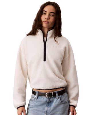 Women's Sherpa 1/4-Zip Mock-Neck Pullover