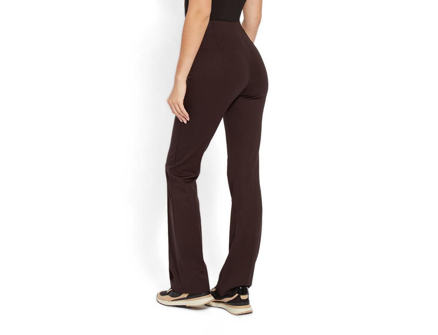 Женские брюки LYSSE Elysse Wide Leg, цвет: Тёмно-коричневый — фото 2