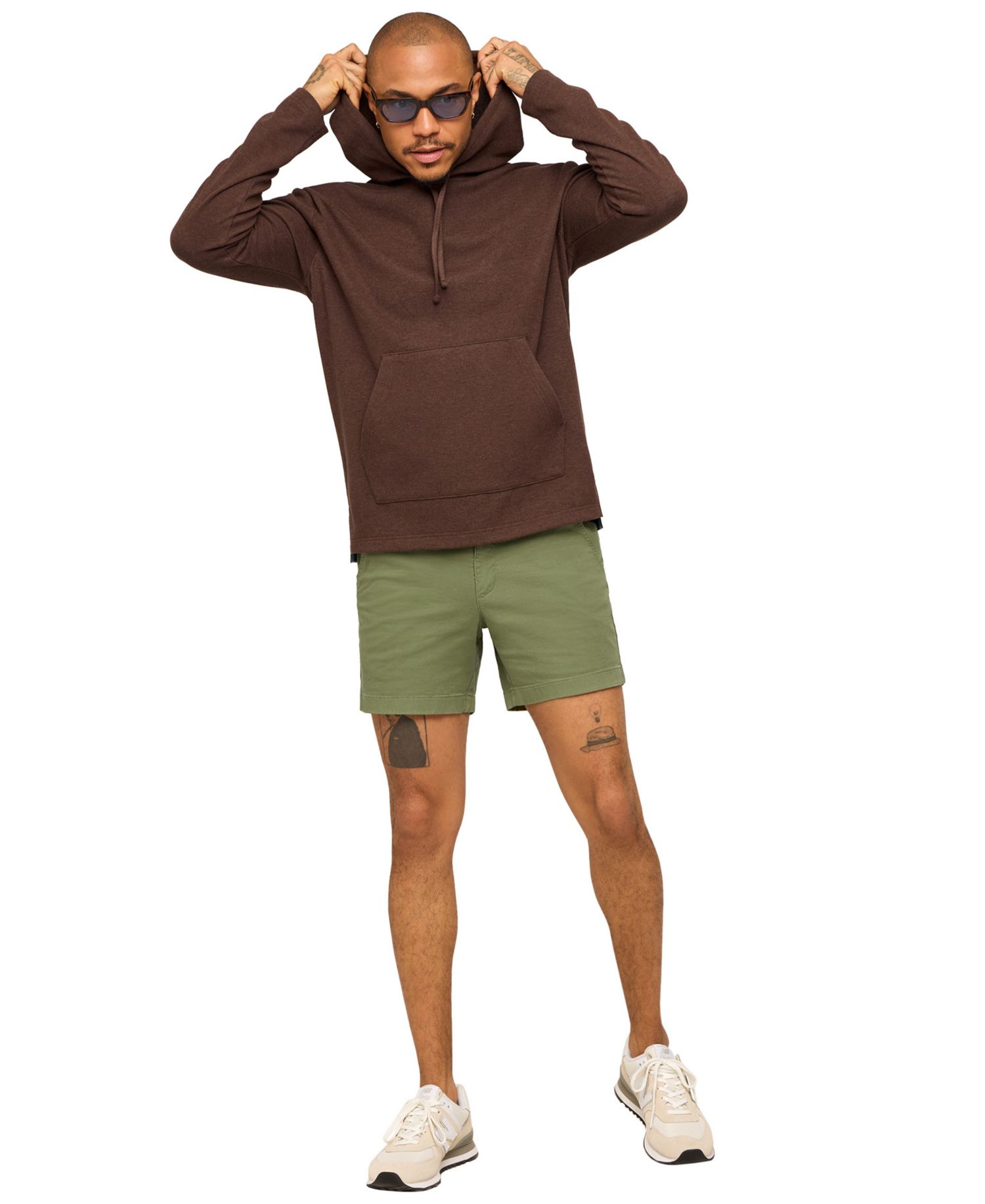 Men's The Brownie Pullover Hoodie with Kangaroo Pocket