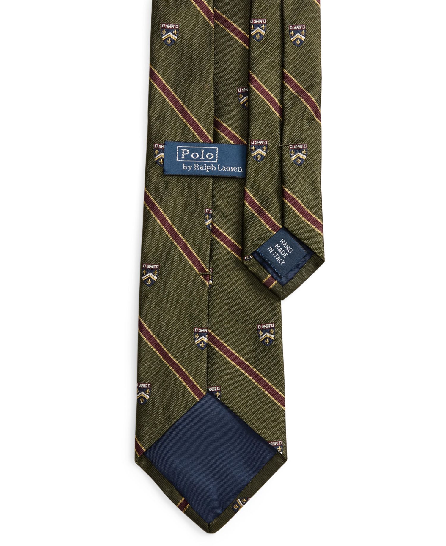 Men's Club Striped Silk Repp Tie