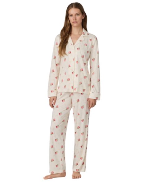 Пижамный комплект Knits, 2 предмета — Lauren Ralph Lauren, цвет: Кремовый