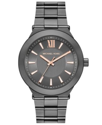 Men's Quartz Billie Gunmetal Stainless Steel Watch 44mm