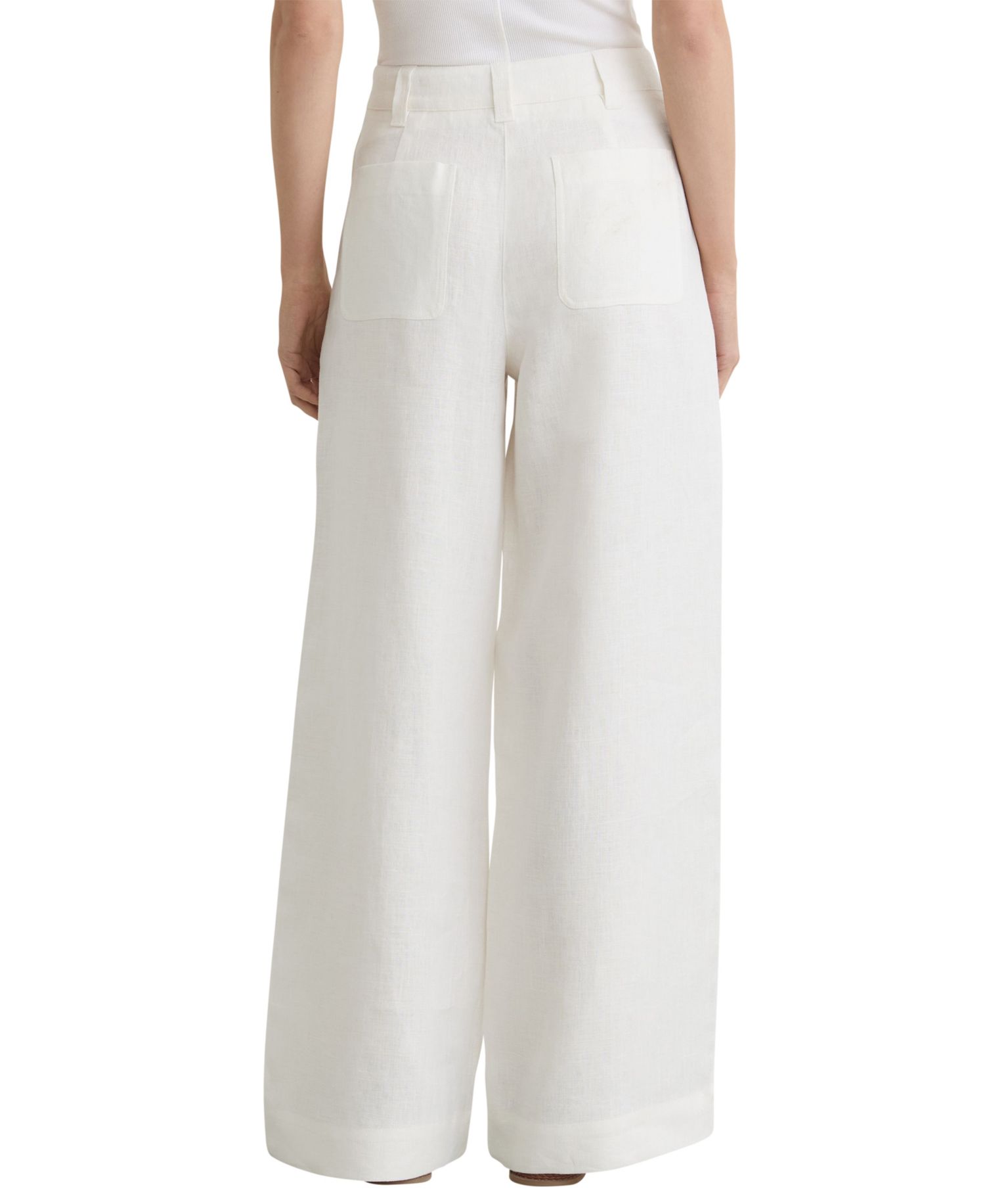 Women's Ashby Wide-Leg Linen Pants