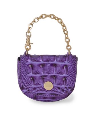 Melbourne Leather Chain Strap with Key Clip Pouch
