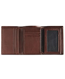 Men's Leather RFID Extra-Capacity Trifold