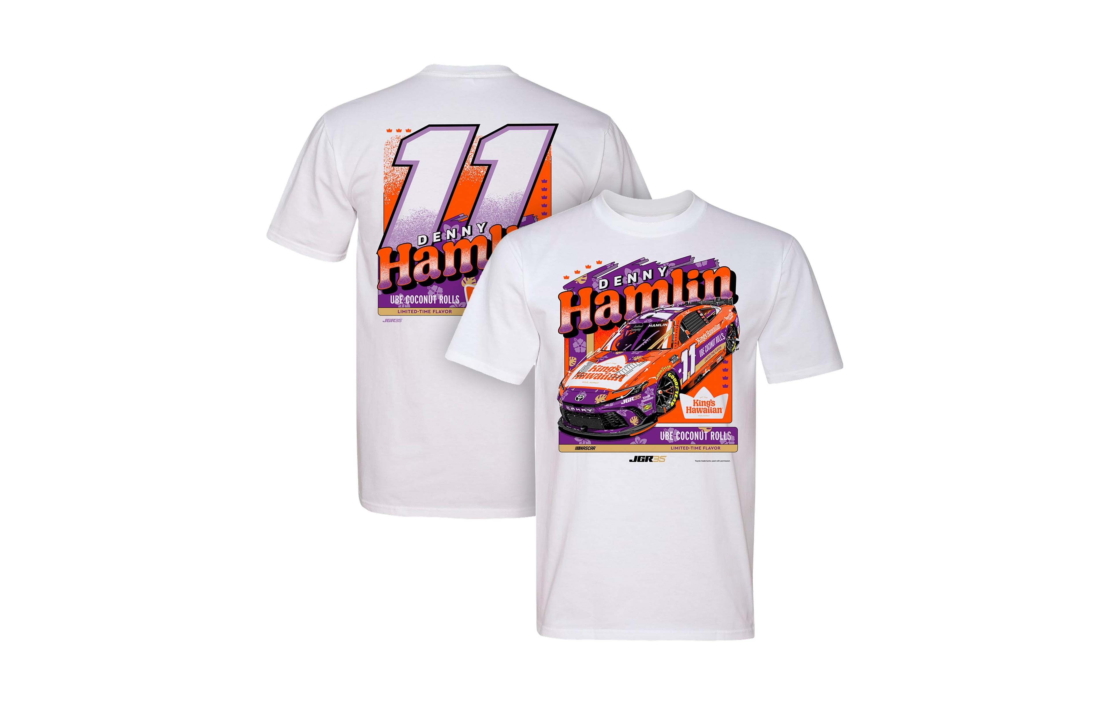 Classic Ink Men's Denny Hamlin King's Hawaiian T-Shirt