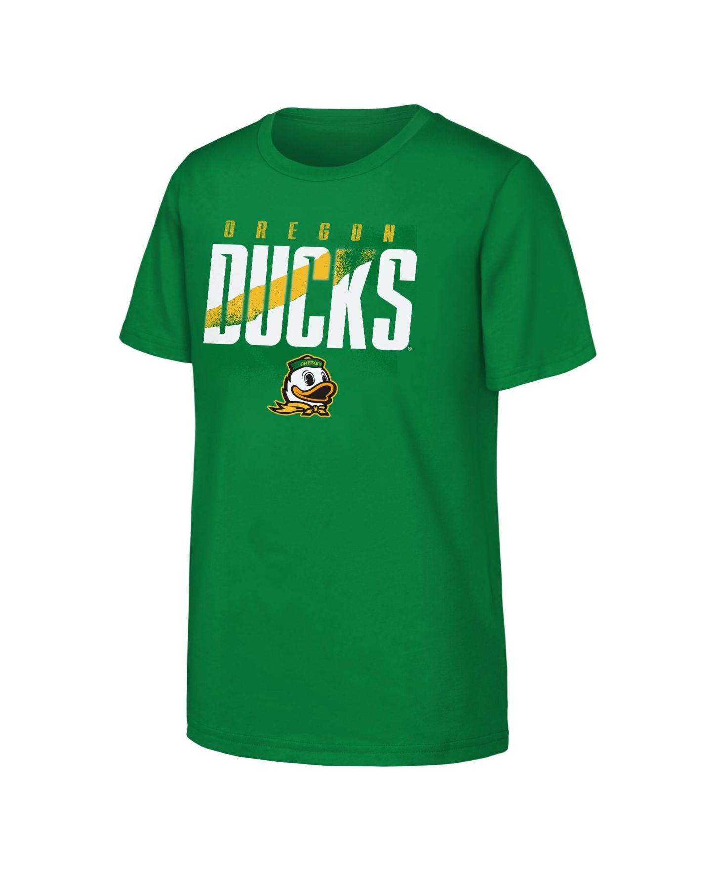 Детская футболка Outerstuff Green Oregon Ducks Cut Through — фото 2