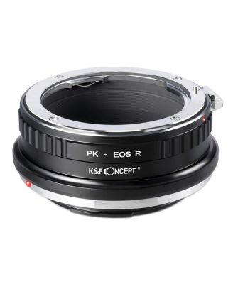 Pentax K Lenses to Canon EOS R Manually Operated Lens Mount Adapter