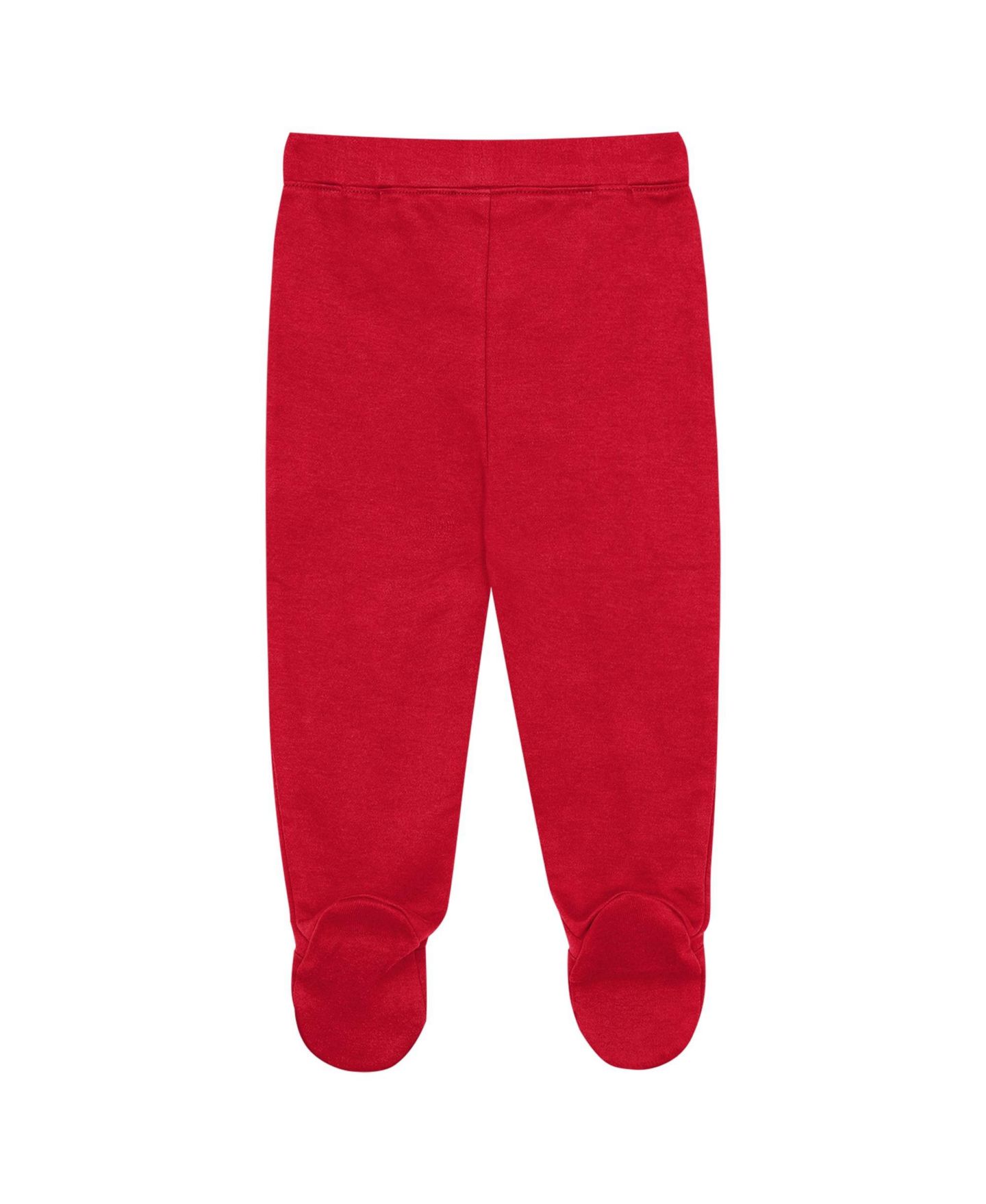Outerstuff Baby Boys and Girls Heather Gray Kansas City Chiefs Huddles & Giggles 3-Piece Pant and Hat Set — фото 5