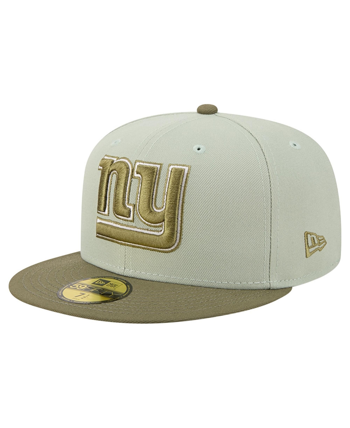 Men's New Era Light Green/Olive New York Giants Color Pack 59FIFTY Fitted Hat