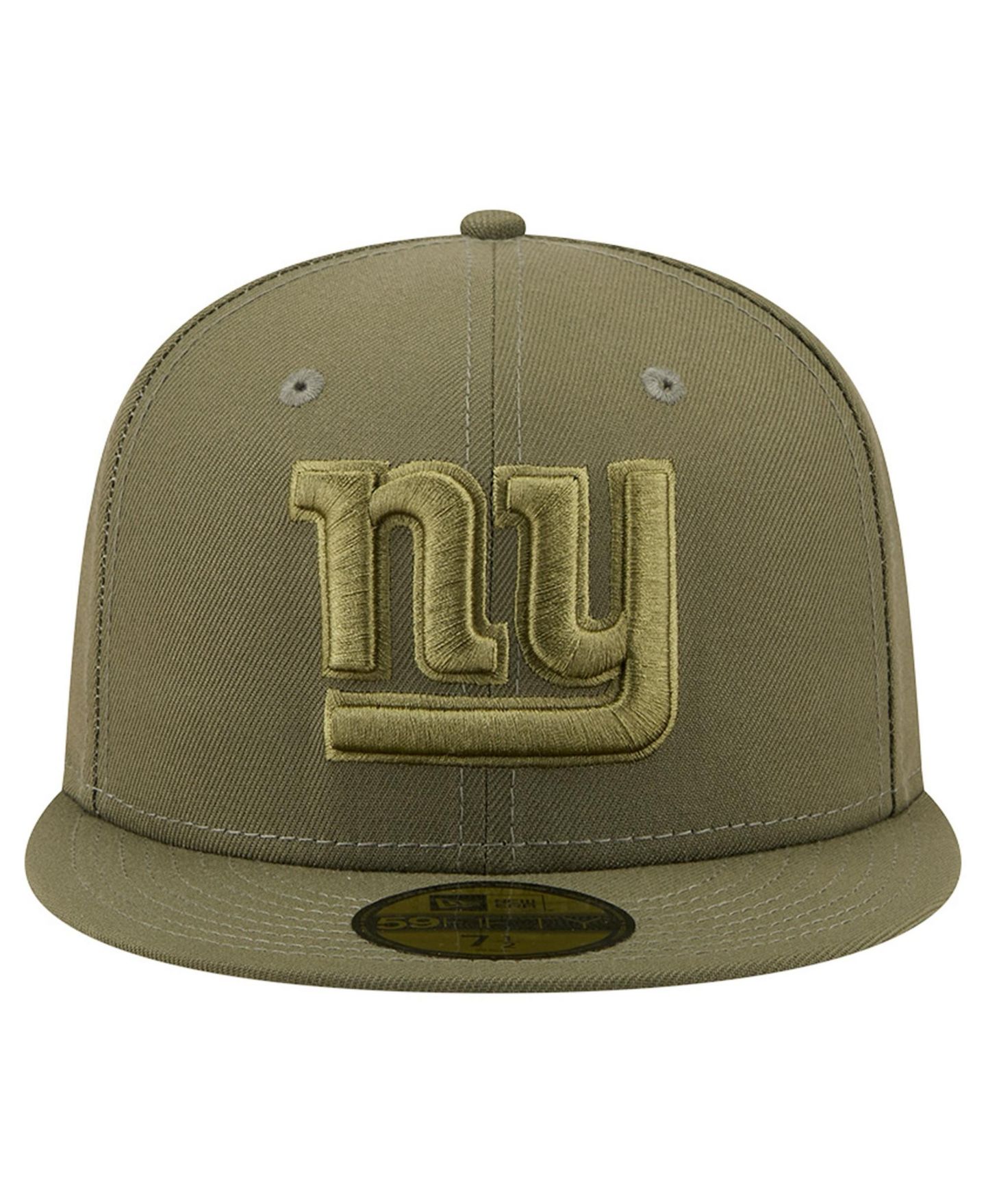 Мужские головные уборы New Era Olive New York Giants Color Pack 59FIFTY Fitted Hat — фото 2