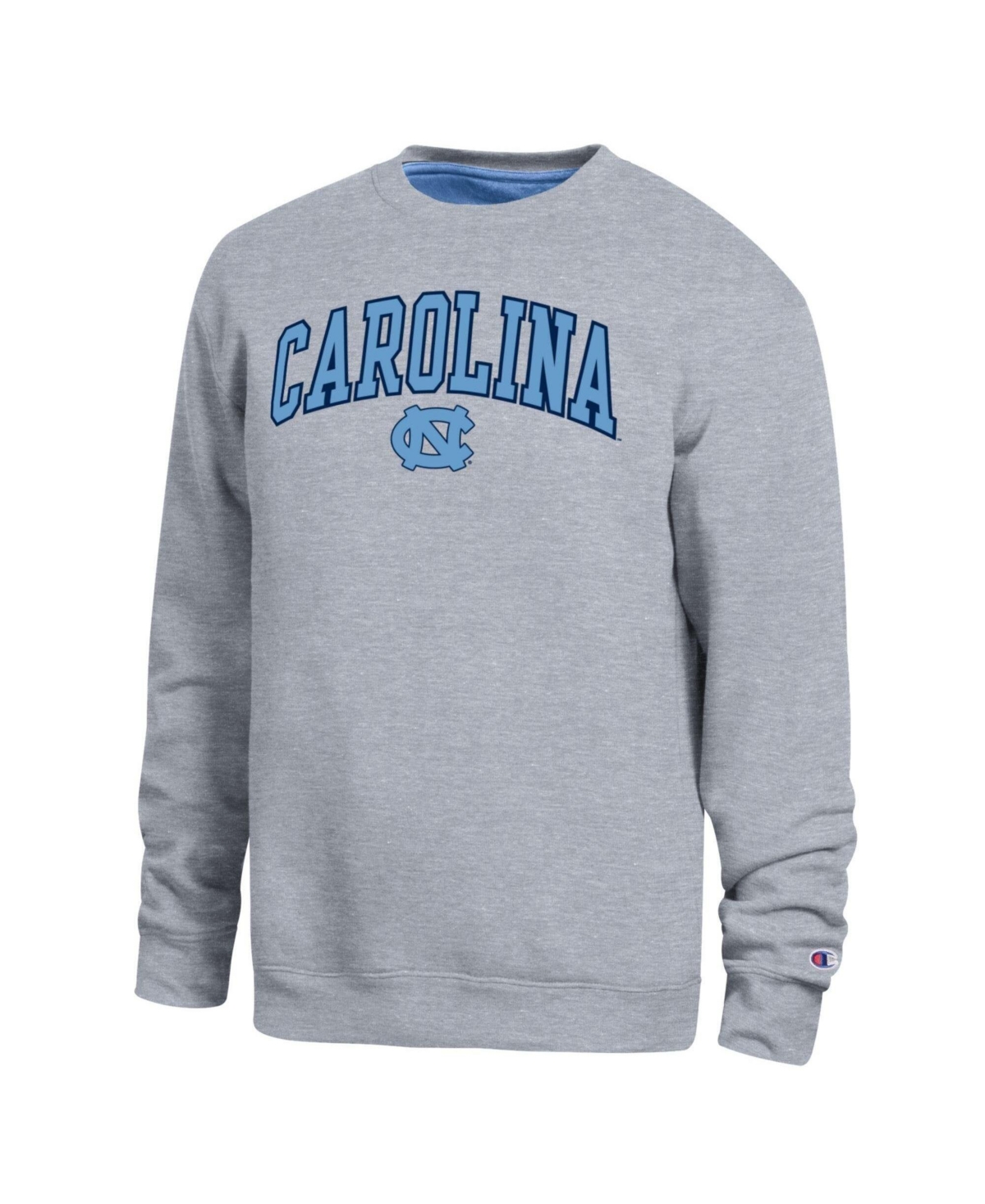Champion Men's North Carolina Tar Heels Midweight Graphic Sweatshirt - Heather Gray