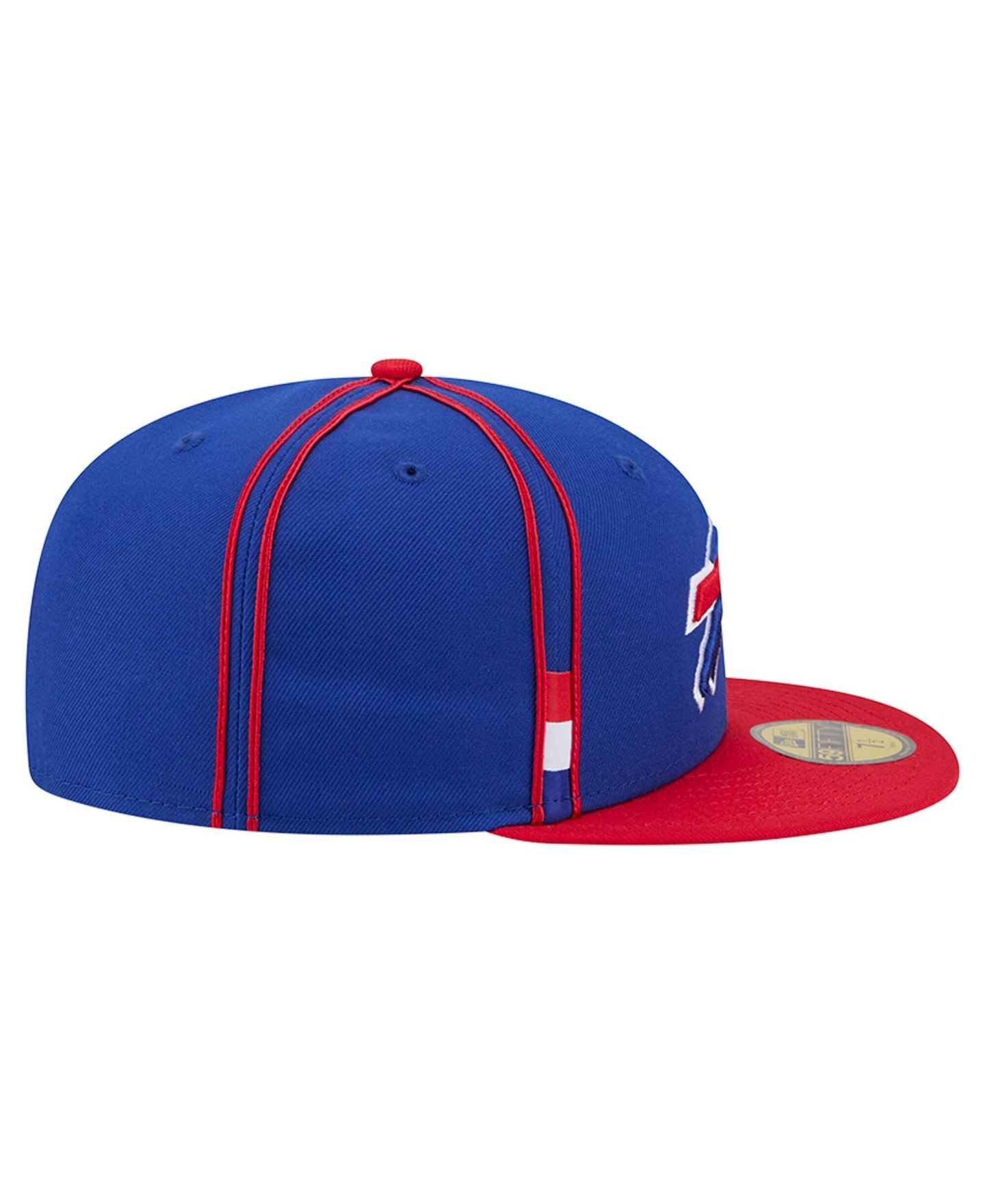 Мужская кепка New Era Blue Buffalo Bills Soutache 59FIFTY Fitted Hat — фото 6