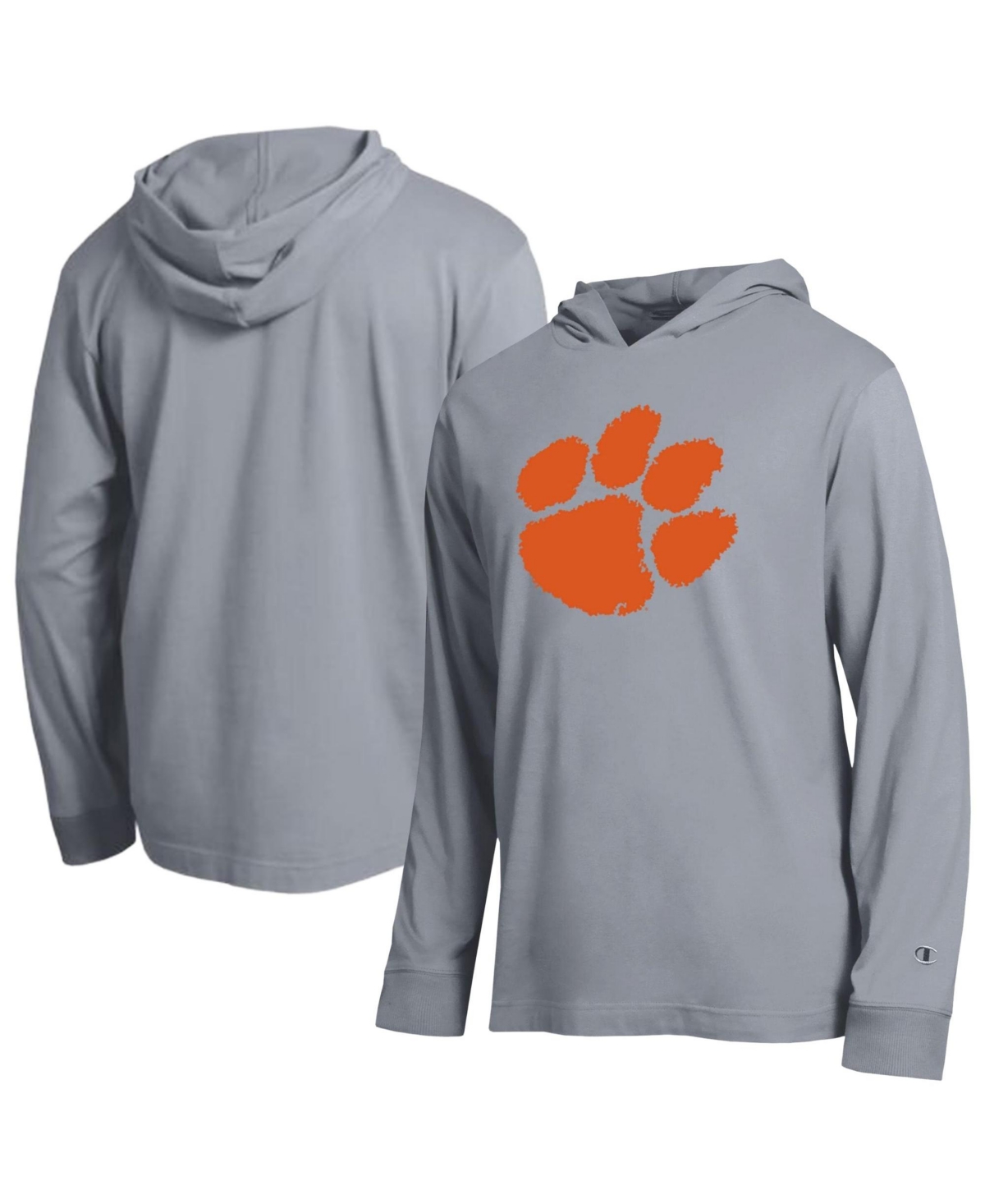 Champion Men's Clemson Tigers Tonal All-Star Long-Sleeve Hooded T-Shirt
