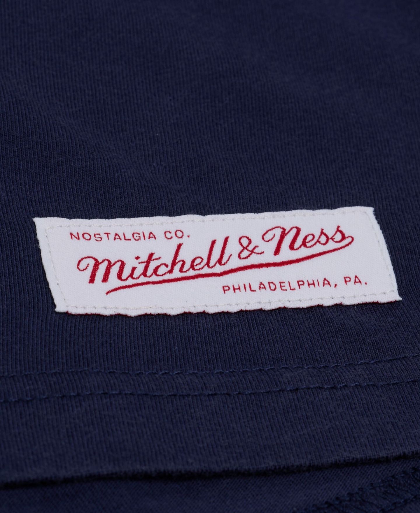 Мужская футболка Mitchell & Ness Navy Boston Red Sox Core Essentials — фото 3