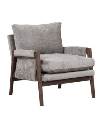 Kelly Mid-Century Modern Velvet Accent Armchair