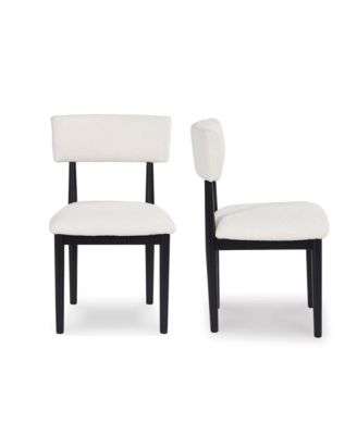Ellis Boucle Upholstered Dining Chairs