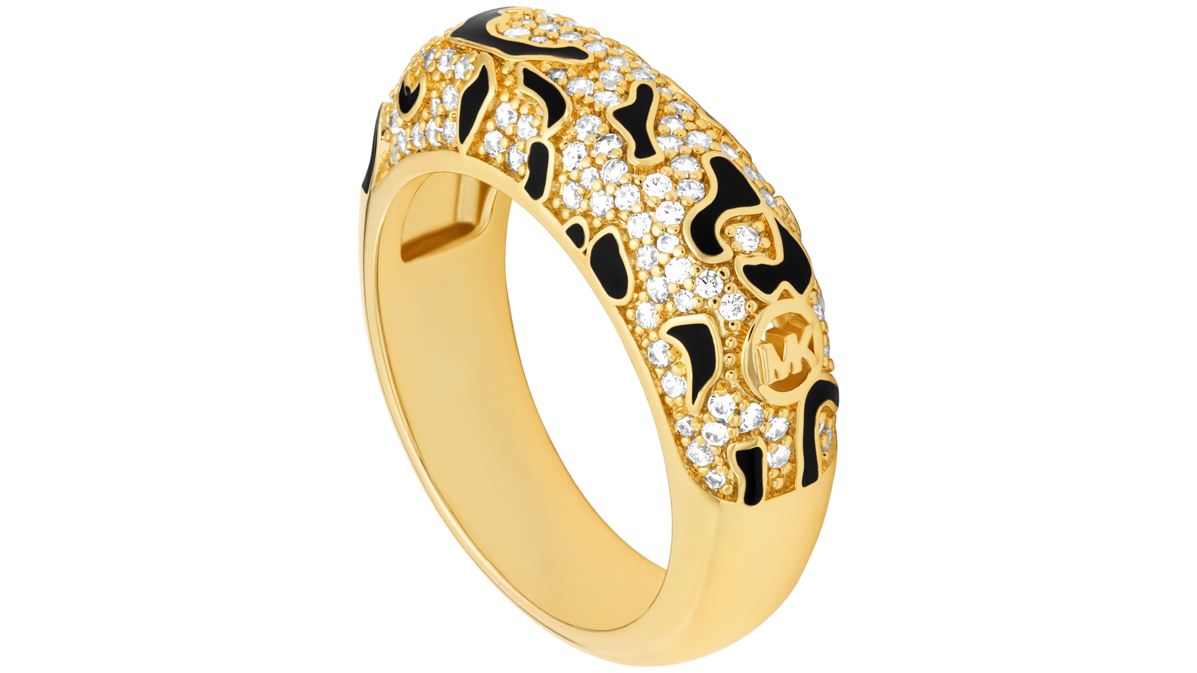 Michael Michael Kors Cubic Zirconia Pave Leopard Ring