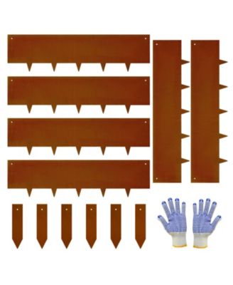 Metal Garden Landscape Edging 10IN 6 Pack
