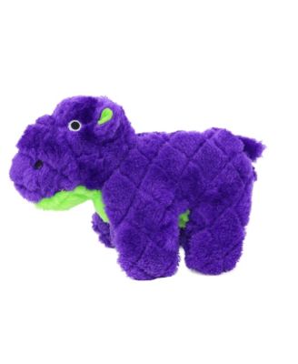 Safari Hippo, Durable Plush Squeaky Dog Toy