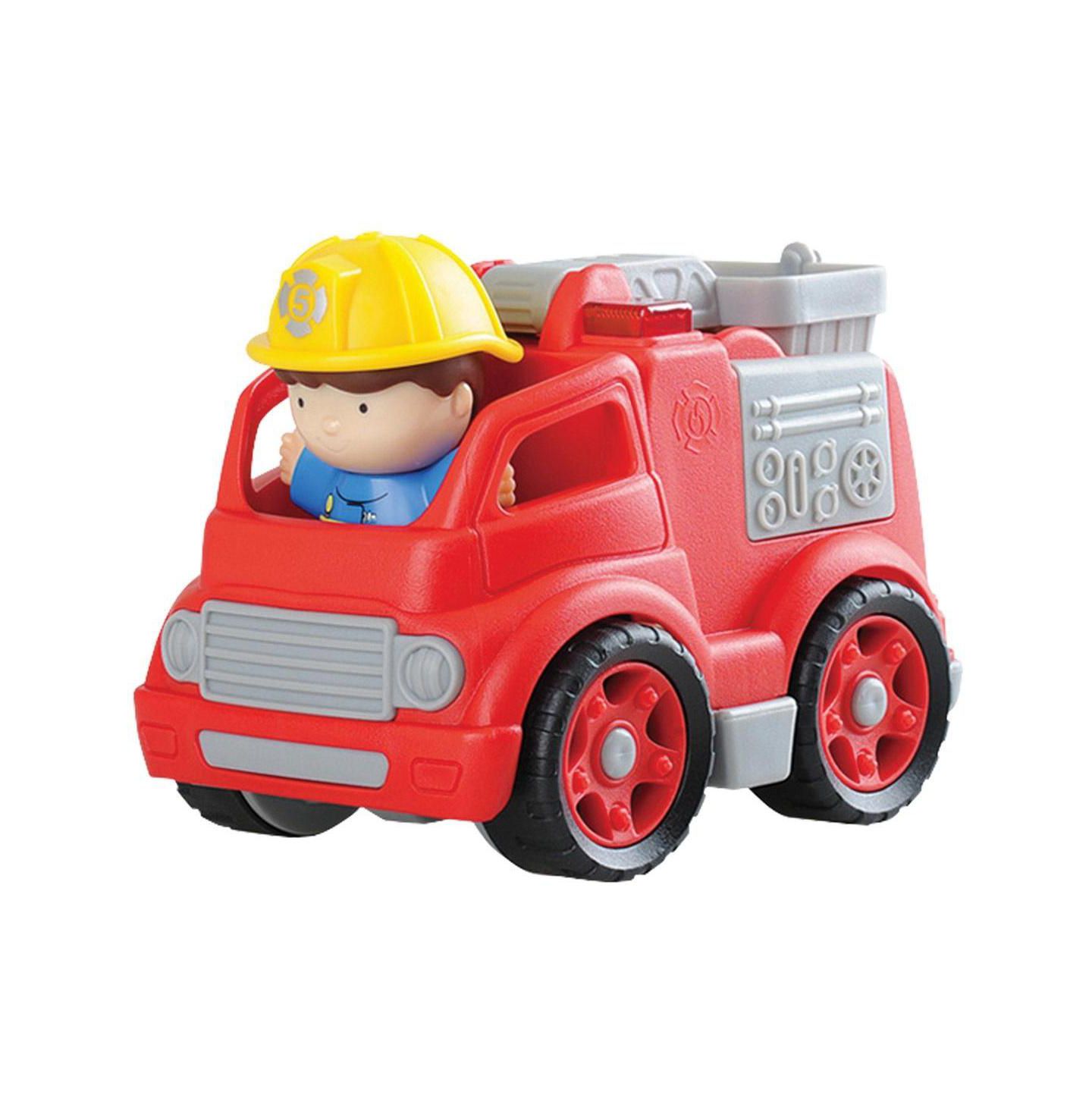 Детские игрушки Playgo Mini Emergency Vehicles 4-Piece Toy Vehicle Set — фото 3