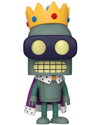 Pop! Futurama Super King Bender 3.6" Vinyl Figure, Ages 3+