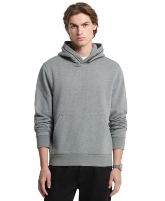 Men's Cotton-Blend Regular-Fit Kangaroo Pocket Hoodie
