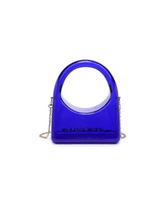 Zoila Transparent Structured Evening Bag