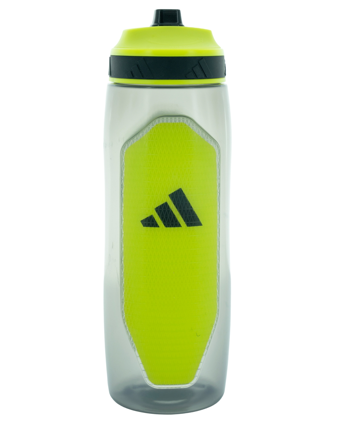 Adidas Defender 1L Plastic Bottle - Solar Yellow/Black